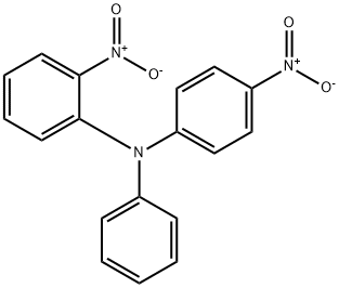 2-NITROPHENYL-(4-NITROPHENYL)PHENYLAMINE Struktur