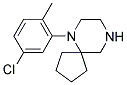 6-(5-CHLORO-2-METHYLPHENYL)-6,9-DIAZASPIRO[4.5]DECANE Struktur