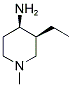 CIS-3-ETHYL-1-METHYLPIPERIDIN-4-AMINE Struktur