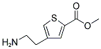 METHYL 4-(2-AMINOETHYL)THIOPHENE-2-CARBOXYLATE Struktur