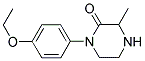 1-(4-ETHOXYPHENYL)-3-METHYLPIPERAZIN-2-ONE Struktur