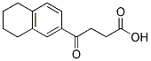 4-OXO-4-(5,6,7,8-TETRAHYDRONAPHTHALEN-2-YL)BUTANOIC ACID Struktur