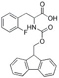 FMOC-DL-2-FLUOROPHENYLALANINE Struktur