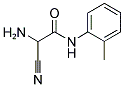 2-AMINO-2-CYANO-N-O-TOLYL-ACETAMIDE Struktur