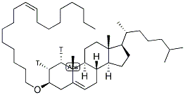 CHOLESTERYL OLEOYL ETHER[1ALPHA,2ALPHA(N)-3H] Struktur