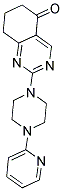 2-(4-PYRIDIN-2-YLPIPERAZIN-1-YL)-7,8-DIHYDROQUINAZOLIN-5(6H)-ONE Struktur