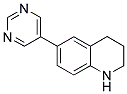 6-(5-PYRIMIDINYL)-1,2,3,4-TETRAHYDROQUINOLINE Struktur