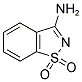 1,2-BENZISOTHIAZOL-3-AMINE 1,1-DIOXIDE Struktur