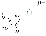 2-METHOXY-N-(3,4,5-TRIMETHOXYBENZYL)ETHANAMINE Struktur