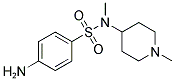 4-AMINO-N-METHYL-N-(1-METHYLPIPERIDIN-4-YL)BENZENESULFONAMIDE Struktur