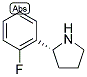 (R)-2-(2-FLUOROPHENYL)PYRROLIDINE Struktur