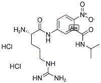 H-L-ARG-ANBAIP 2HCL Struktur