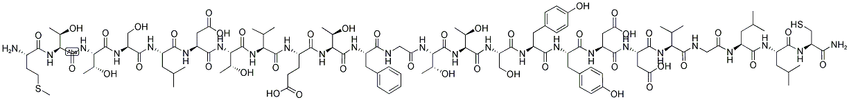 CC CHEMOKINE RECEPTOR 3 FRAGMENT II, AMIDE Struktur