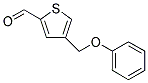 4-(PHENOXYMETHYL)-2-THIOPHENECARBALDEHYDE Struktur