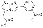 [6-(3-NITRO-PHENYL)-IMIDAZO[2,1-B]THIAZOL-3-YL]-ACETIC ACID Struktur