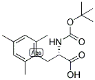 (S)-2-TERT-BUTOXYCARBONYLAMINO-3-(2,4,6-TRIMETHYL-PHENYL)-PROPIONIC ACID Struktur