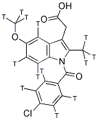 2-INDOMETHACIN [3H(G)] Struktur