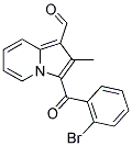 3-(2-BROMO-BENZOYL)-2-METHYL-INDOLIZINE-1-CARBALDEHYDE Struktur