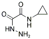 N-CYCLOPROPYL-2-HYDRAZINO-2-OXOACETAMIDE Struktur