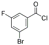 3-BROMO-5-FLUOROBENZOYL CHLORIDE Struktur