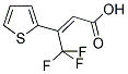 4,4,4-TRIFLUORO-3-(E)-(2-THIENYL)CROTONIC ACID Struktur