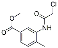 METHYL 3-[(CHLOROACETYL)AMINO]-4-METHYLBENZOATE Struktur