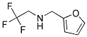 N-(2-FURYLMETHYL)-N-(2,2,2-TRIFLUOROETHYL)AMINE Struktur