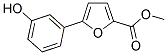 5-(3-HYDROXYPHENYL)FURAN-2-CARBOXYLIC ACID METHYL ESTER Struktur