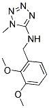 N-(2,3-DIMETHOXYBENZYL)-1-METHYL-1H-TETRAZOL-5-AMINE Struktur