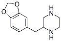 2-BENZO[1,3]DIOXOL-5-YLMETHYL-PIPERAZINE Struktur