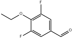 4-ETHOXY-3,5-DIFLUOROBENZALDEHYDE 結(jié)構(gòu)式