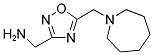 ([5-(AZEPAN-1-YLMETHYL)-1,2,4-OXADIAZOL-3-YL]METHYL)AMINE Struktur