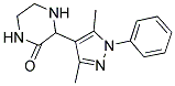 3-(3,5-DIMETHYL-1-PHENYL-1H-PYRAZOL-4-YL)PIPERAZIN-2-ONE Struktur