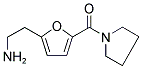 (2-[5-(PYRROLIDIN-1-YLCARBONYL)-2-FURYL]ETHYL)AMINE Struktur