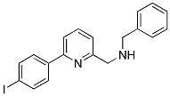 N-BENZYL(6-(4-IODOPHENYL)PYRIDIN-2-YL)METHANAMINE Struktur