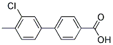 3'-CHLORO-4'-METHYLBIPHENYL-4-CARBOXYLIC ACID Struktur