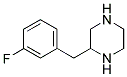 2-(3-FLUORO-BENZYL)-PIPERAZINE Struktur