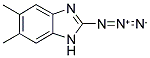 2-AZIDO-5,6-DIMETHYL-1H-BENZOIMIDAZOLE Struktur