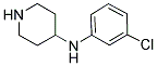 (3-CHLORO-PHENYL)-PIPERIDIN-4-YL-AMINE Struktur