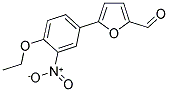 5-(4-ETHOXY-3-NITROPHENYL)-2-FURALDEHYDE Struktur