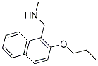 N-METHYL-N-[(2-PROPOXY-1-NAPHTHYL)METHYL]AMINE Struktur