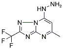 7-HYDRAZINO-5-METHYL-2-(TRIFLUOROMETHYL)[1,2,4]TRIAZOLO[1,5-A]PYRIMIDINE Struktur