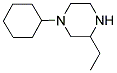 1-CYCLOHEXYL-3-ETHYLPIPERAZINE Struktur