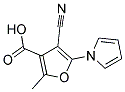 4-CYANO-2-METHYL-5-(1H-PYRROL-1-YL)-3-FUROIC ACID Struktur