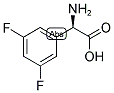 (R)-AMINO-(3,5-DIFLUORO-PHENYL)-ACETIC ACID Struktur