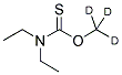 METHYL-D3 N,N-DIETHYLTHIOCARBONATE Struktur