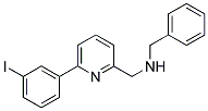 N-BENZYL(6-(3-IODOPHENYL)PYRIDIN-2-YL)METHANAMINE Struktur