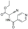 ETHYL CYANO(ISONICOTINOYLAMINO)ACETATE Struktur