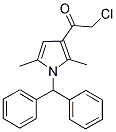 1-(1-BENZHYDRYL-2,5-DIMETHYL-1H-PYRROL-3-YL)-2-CHLOROETHANONE Struktur