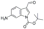 6-AMINO-3-FORMYL-INDOLE-1-CARBOXYLIC ACID TERT-BUTYL ESTER Struktur